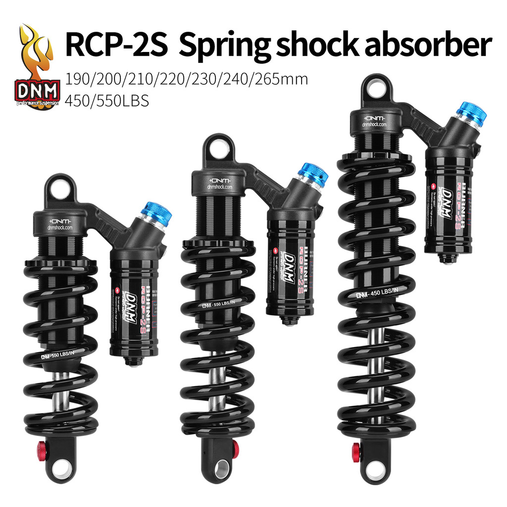 DNM RCP2S จักรยานเสือภูเขา Trail Bike พร้อมโช๊คอาร์มขนาด 190-265 มม. สามารถปรับ Damping ได้