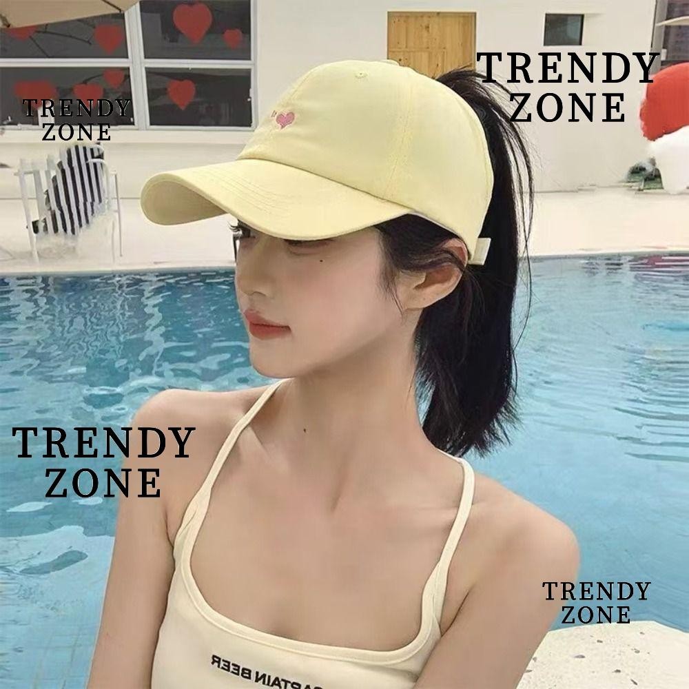 หมวกเบสบอล YZONE ผ้าฝ้ายกันแดด เวอร์ชั่นเกาหลี สำหรับผู้หญิงและผู้ชาย