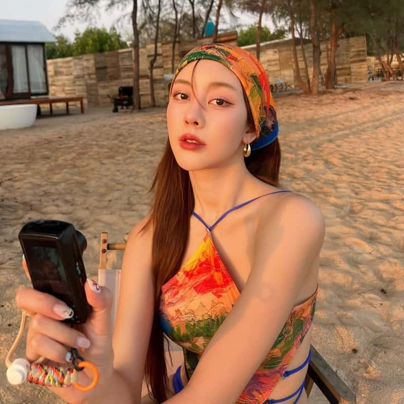 🧡Hot.bikini🧡 ชุดว่ายน้ำทูพีช แฟชั่น bikini set เซ็กซี่ ชุดว่ายน้ำผู้หญิง มีฟองน้ำ ใส่ไปทะเล ส่งไวจากไทย - รูปที่ 6