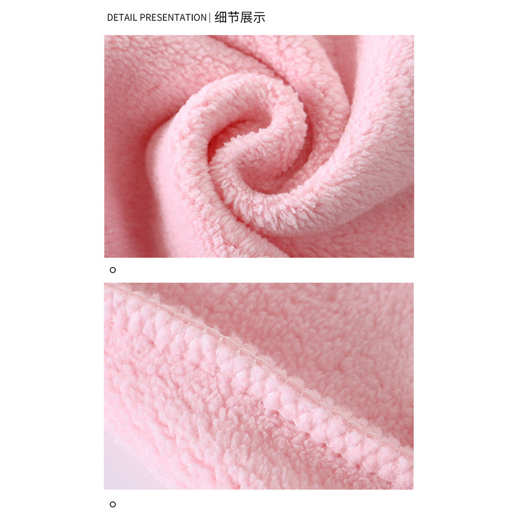 เสื้อยืดแขนยาวสำหรับทารก สองด้านขนแกะหนา อุ่นสบายในฤดูหนาว - รูปที่ 4