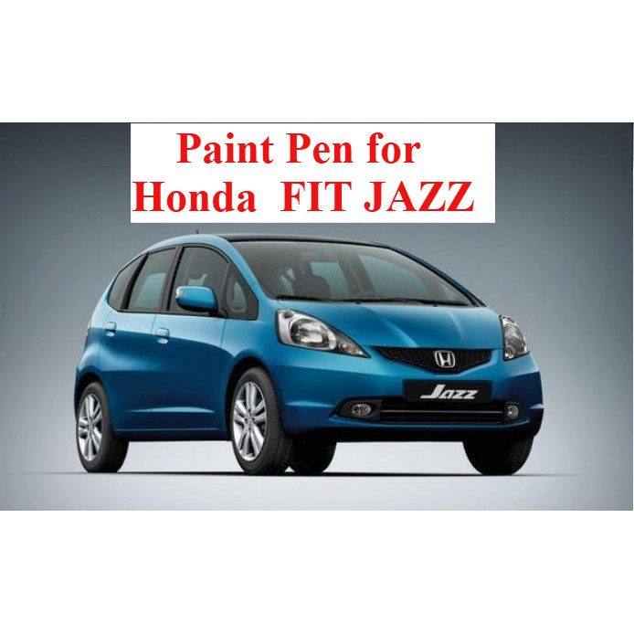 ปากกาสีสําหรับ Honda FIT JAZZ New Fit Touch-up Pen Taffeta White Ocean Auto FIT JAZZ Auto Kratterzer