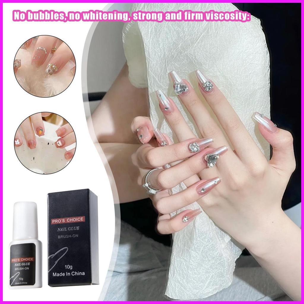 เล็บเจลแปรงในตัว Strong Phototherapy Nail Tips Gel Extension Nail Gel Soft Nail Tips Gel For Easy Na