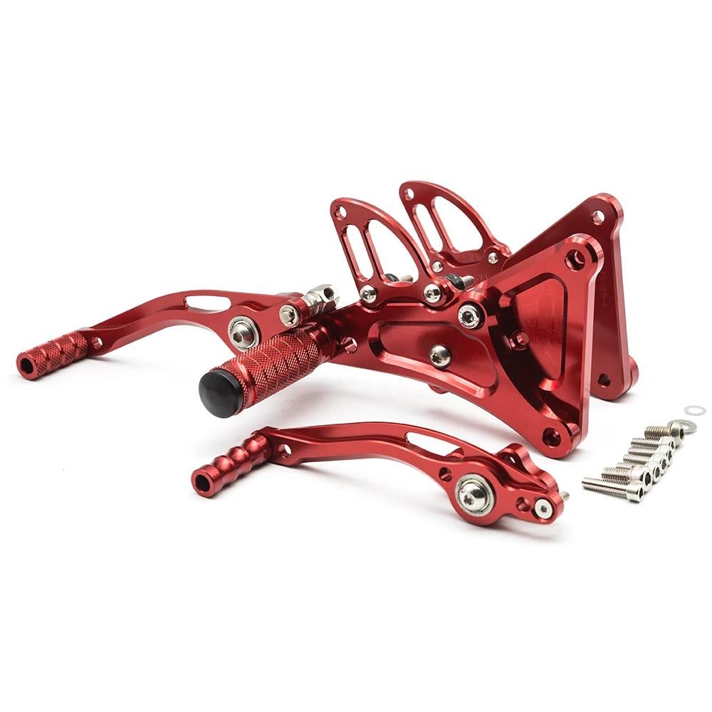 สําหรับ Buell XB9S XB12S XB9R XB12R 2002-2022 รถจักรยานยนต์ Rearset Footrest Footpeg ปรับอลูมิเนียมด