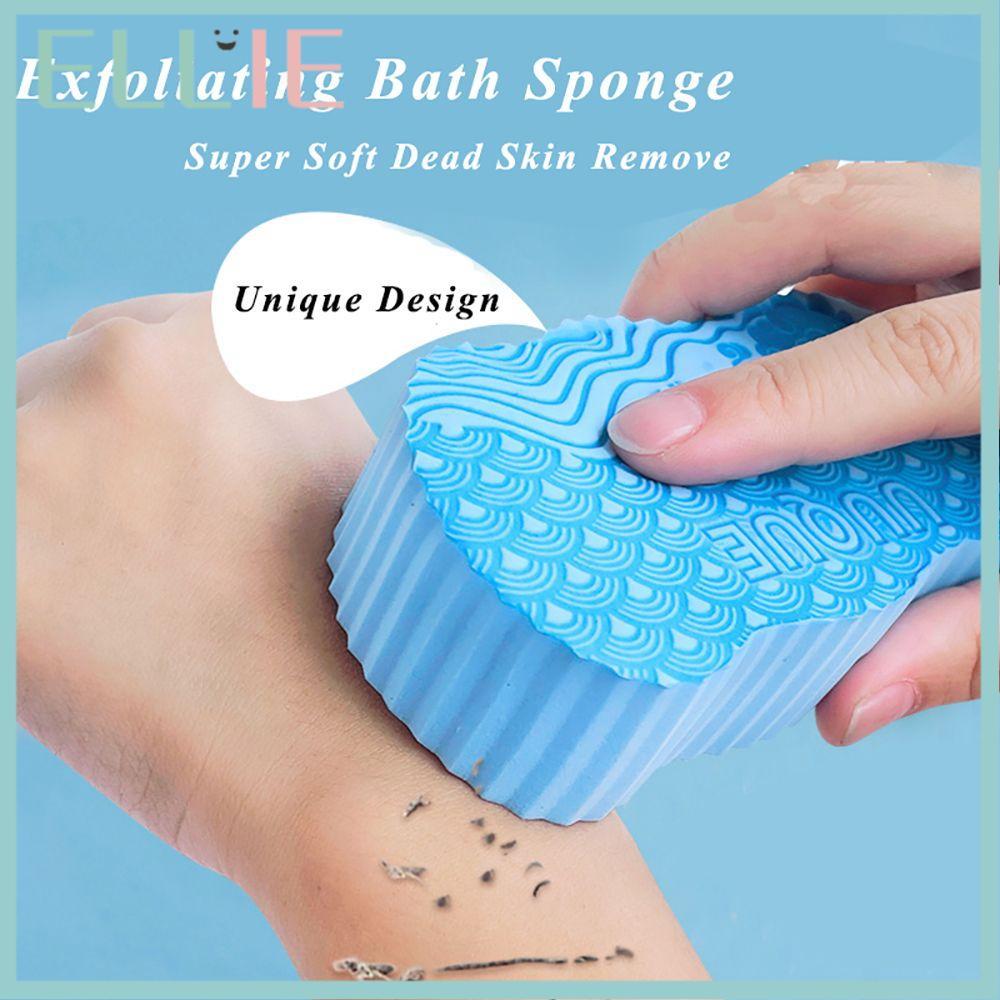 ELLIE Exfoliating Bath Sponge Shower Body Skin Care แปรงอาบน้ํา