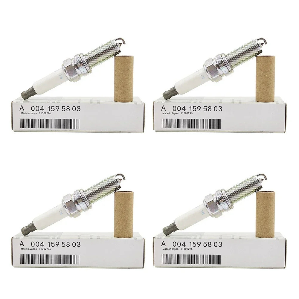 ก0041594403 4/6pcs Iridium Spark Plug สําหรับ Mercedes Benz W164 W203 W204 W209 W212 A207 A209 C204 