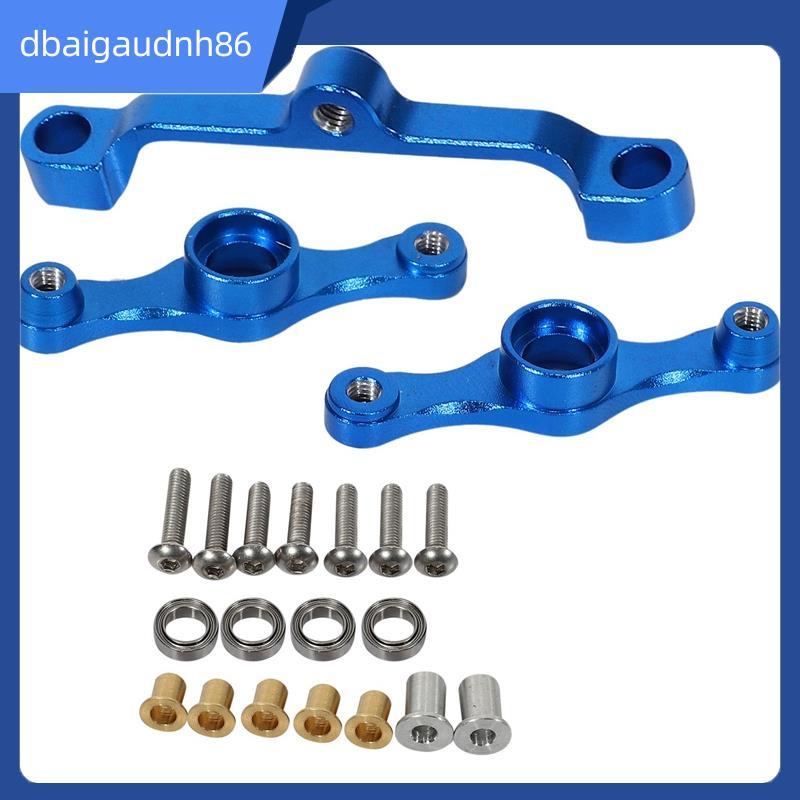 READY STOCK อลูมิเนียมพวงมาลัย Link ชุดสําหรับ TT01 TT01E TT01D TT01ED TT-01 Tyep-E 54058 53864 อะไห