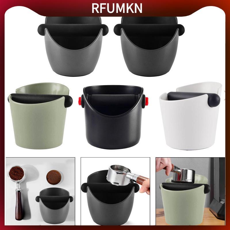 [rfumkn] Coffee Knock Box Espresso Dump Bin Coffee Grounds Knock Box for Bar Shop