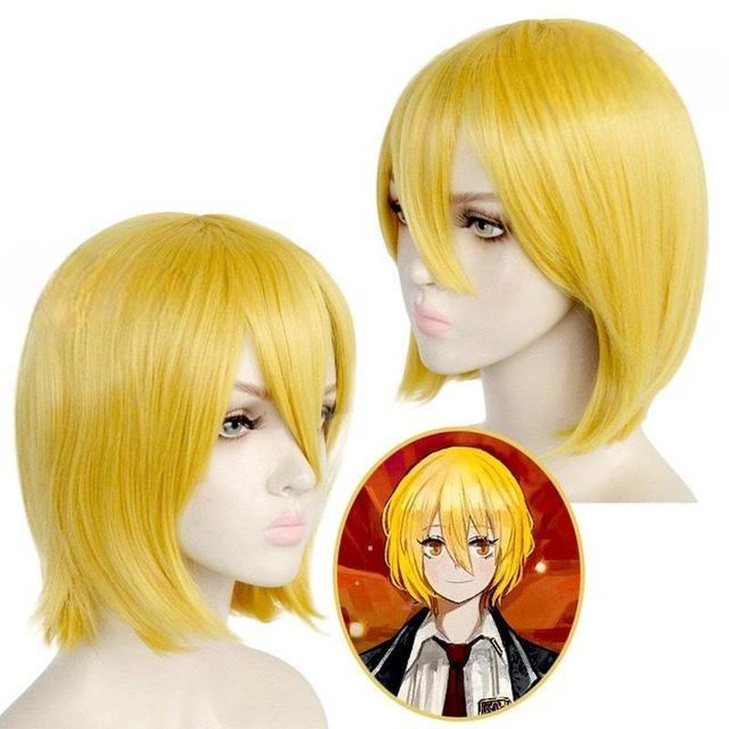 Limbus Company Don Quixote Cosplay Wig Hollywood Outfit Heat Resistant Synthetic Hair