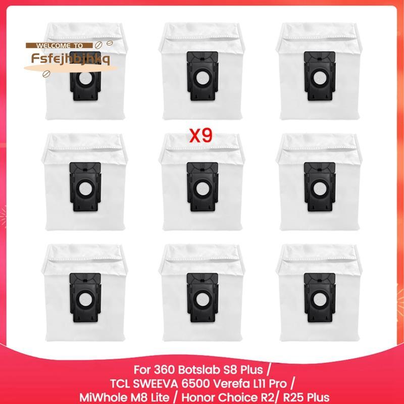 [fsfejhbjhkq]ถุงเก็บฝุ่นสําหรับ 360 Botslab S8 Plus / SWEEVA 6500 Verefa L11 Pro MiWhole M8 Lite / C