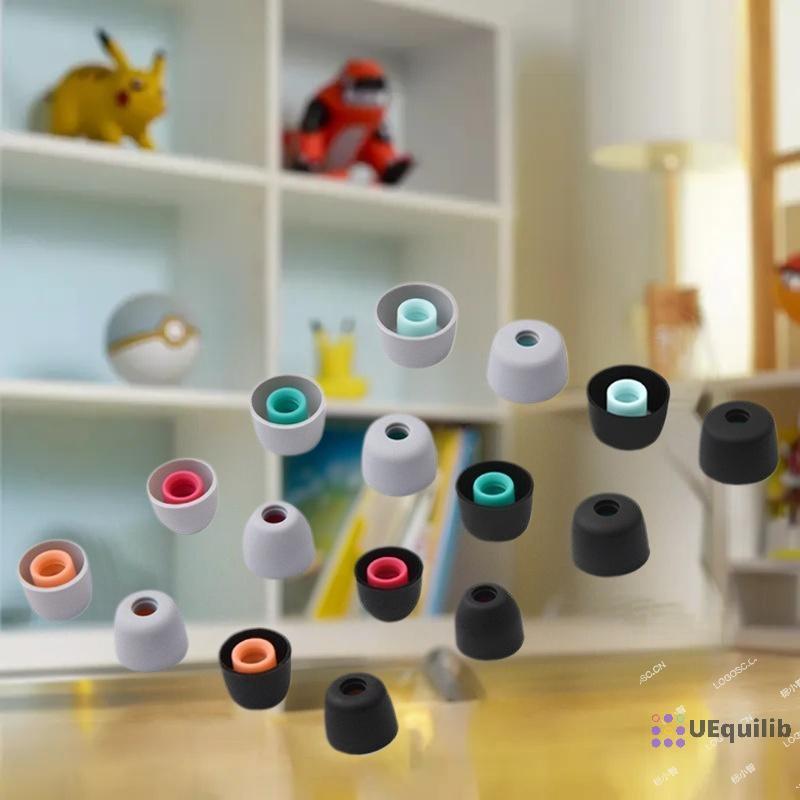 Uequilib 6 ชิ้นหูฟังปลั๊กอุดหูซิลิโคนหูเคล็ดลับสําหรับ Sony WF-1000XM5 1000XM4 1000XM3 Oneplus Buds 