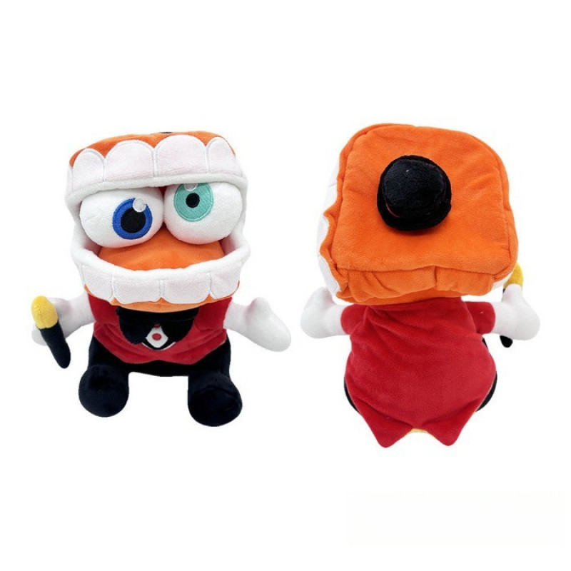 JAMXUN ใหม่ในสต็อก The Amazing Digital Circus Caine ตุ๊กตาของเล่นตุ๊กตาของขวัญสําหรับเด็กตกแต่งบ้าน 