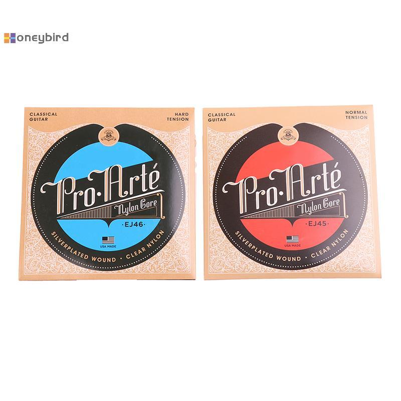 Kaleidoscope Nylon Classical Guitar Strings EJ45/EJ46 Normal/Hard Tension อุปกรณ์เสริมกีตาร์ Nice