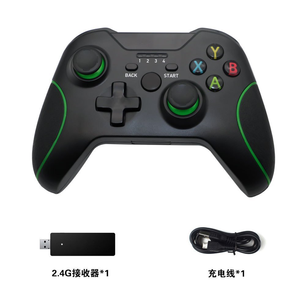 อุปกรณ์เสริมพีซีไร้สายอะแดปเตอร์ OTGONE พร้อมอุปกรณ์ต่อพ่วงเกม PS3 2.4 GXBOX รองรับจับ GLOQ