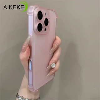 Ice Mist เคสโทรศัพท์สําหรับ OPPO A6 Pro A5 A5X A5i Pro Reno 14 14F 10 Pro Plus ค้นหา X9 Pro 5G 4G หรูหรา Matte ฝาหลังน่ารักธุรกิจ Simple Soft AirBag กันกระแทกปลอก