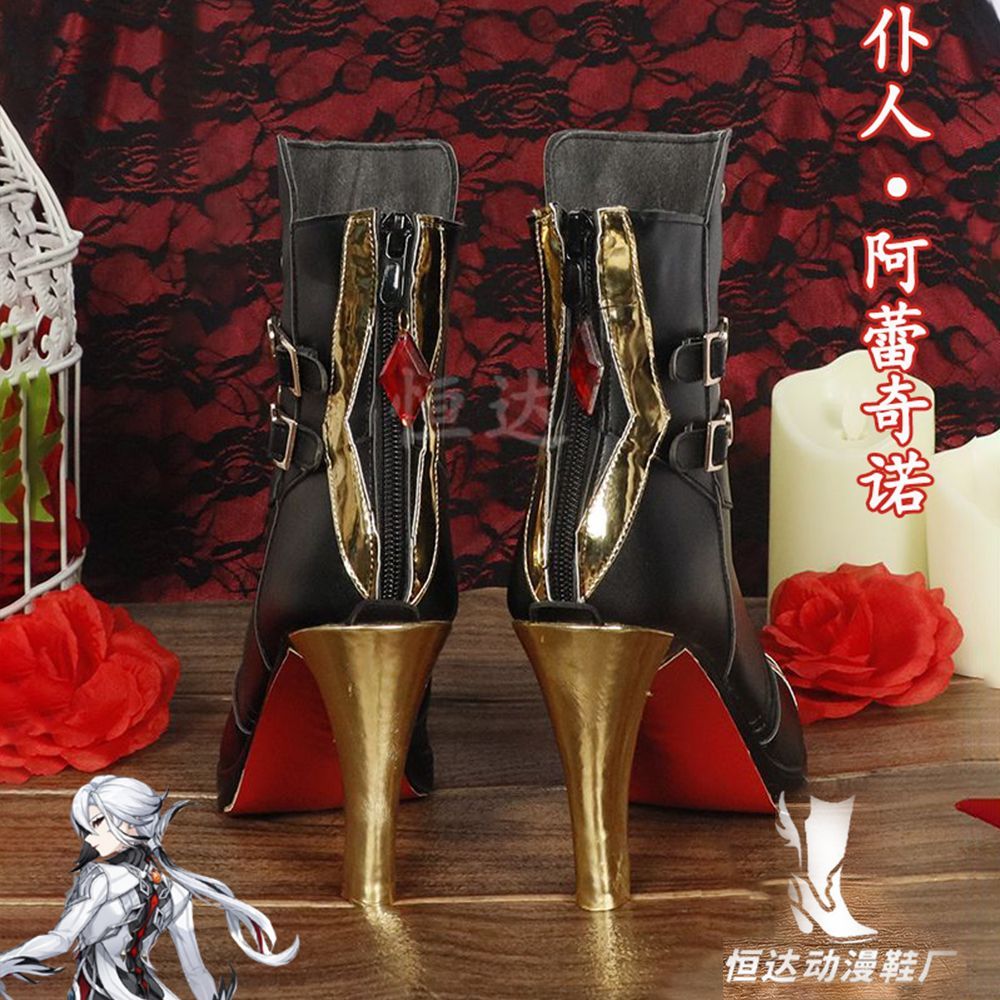 รองเท้าคอสเพลย์ Genshin Impact Archino สำหรับคอสตูม Fools CEO ปี 2025