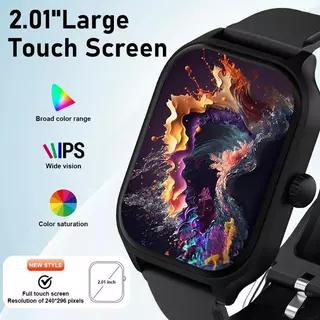 H9 Pro Max , สมาร์ทวอทช์ เครื่องนับก้าว, นาฬิกากีฬ, หน้าจอ2.01, ,เหมาะสำหรับ Android และ iOS นาฬิกา smart watch