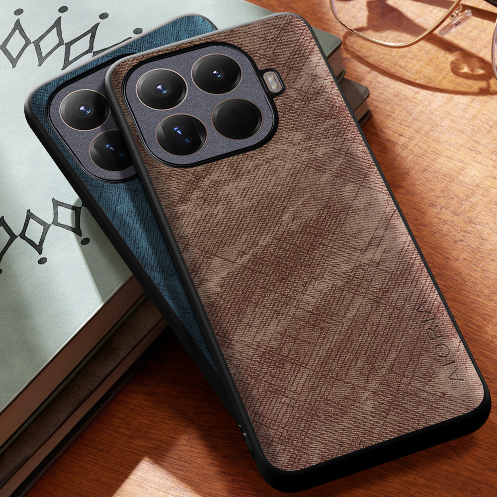 สําหรับ Xiaomi 15T Pro 14T 13T 12T 11T 10T 9T Pro Vintage denim หนังฝาครอบโทรศัพท์หรูหรา coque สําหร