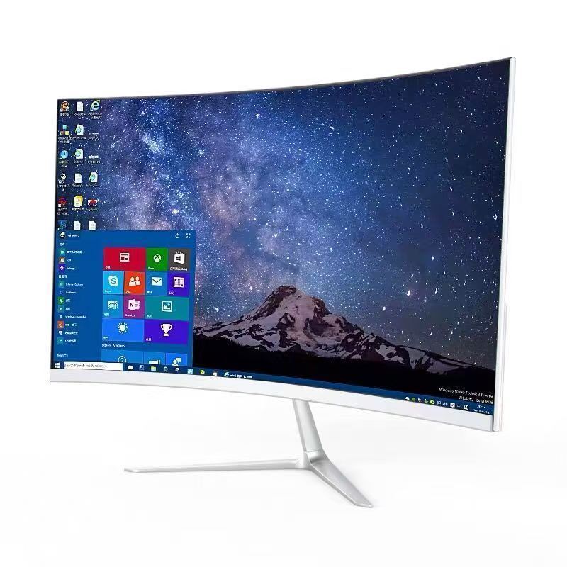 24 27 32 นิ้ว HD จอคอมพิวเตอร์ 4K240hz โค้ง Frameless 2K Gaming Display Screen แล้ว