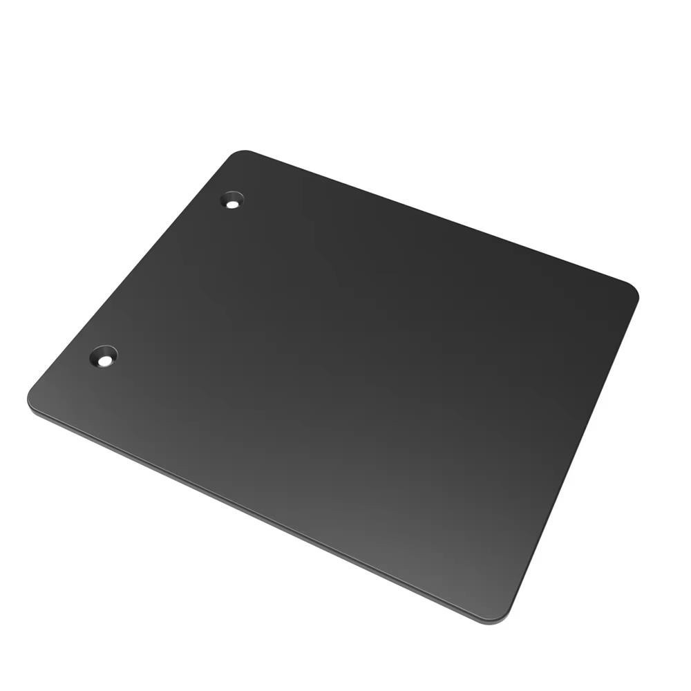 Aluminum alloy metal mouse tray storage mouse pad office game simulation racing aluminum profile bra