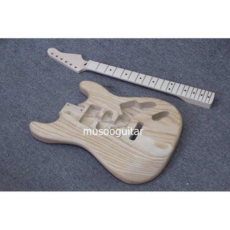 ชุดกีตาร์ไฟฟ้าโครงการใหม่พร้อม Ash Body By Cnc