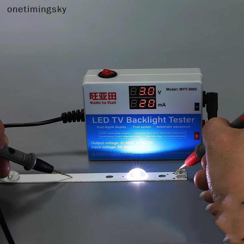 Onetimingsky EU/US ปลั๊กเครื่องทดสอบ LED 0-300V เอาต์พุต LED TV Backlight เครื่องทดสอบ LED แถบลูกปัด