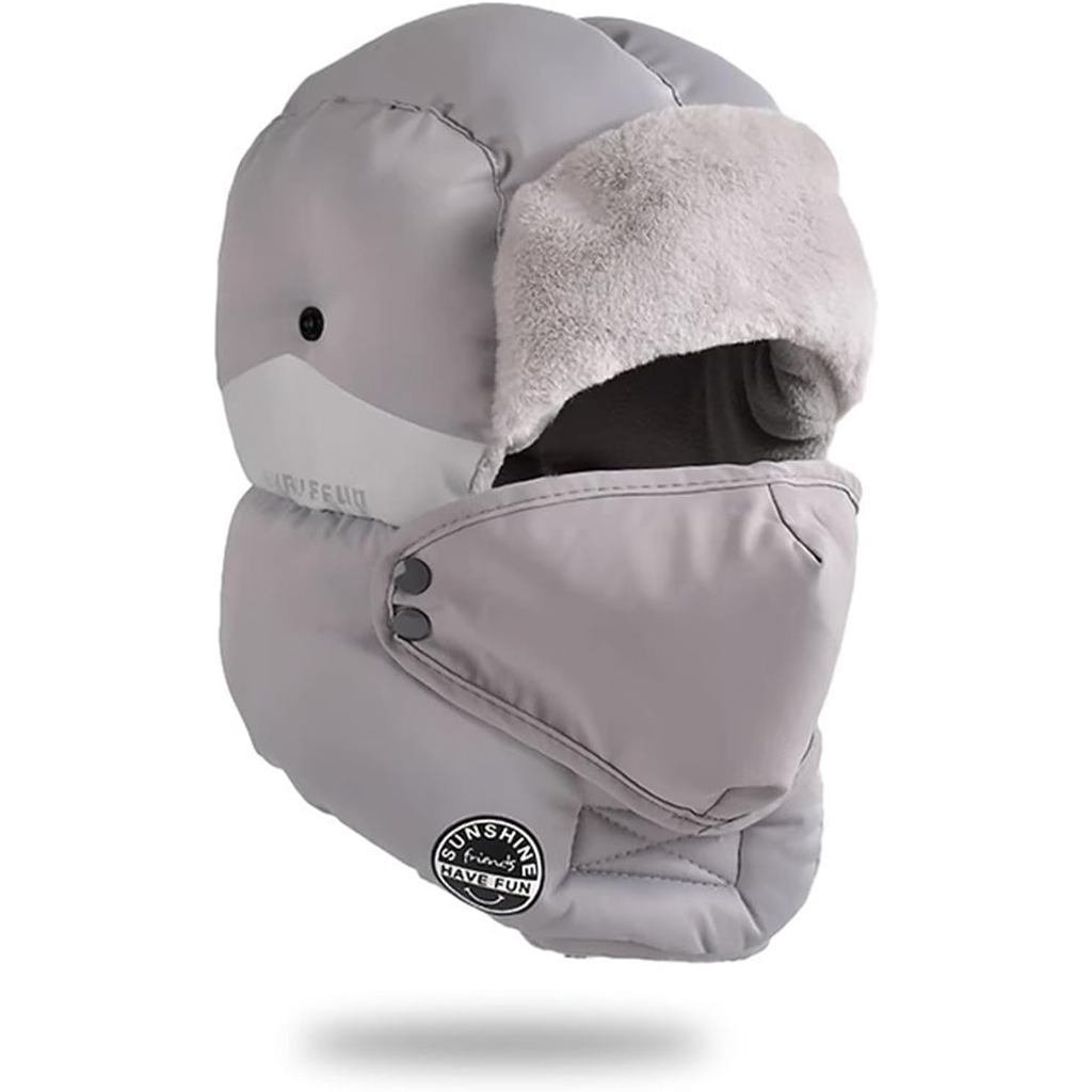 Womens Balaclava Fur Hat Winter Hats for Women Men Trapper Hat Fuzzy Hat Warm Ushanka Fluffy Hat Win