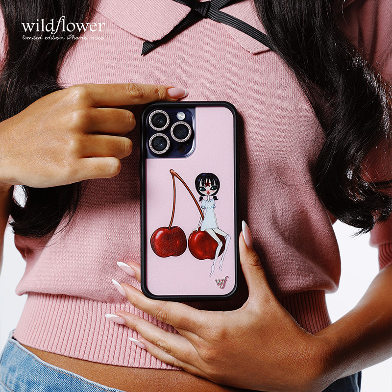 Cindy Kimberly x Wildflower ชื่อร่วมเคสโทรศัพท์สําหรับiPhone 12 13 14 15 16 Pro Max 14 15 16PlusซิลิโคนAnti-FallingกันกระแทกปกหลังWFปลอกสําหรับiPhone 17 Pro Max 17 Air ราคา ถูกที่สุด ดีลบีเคเค แกลเลอรีภาพที่ 2