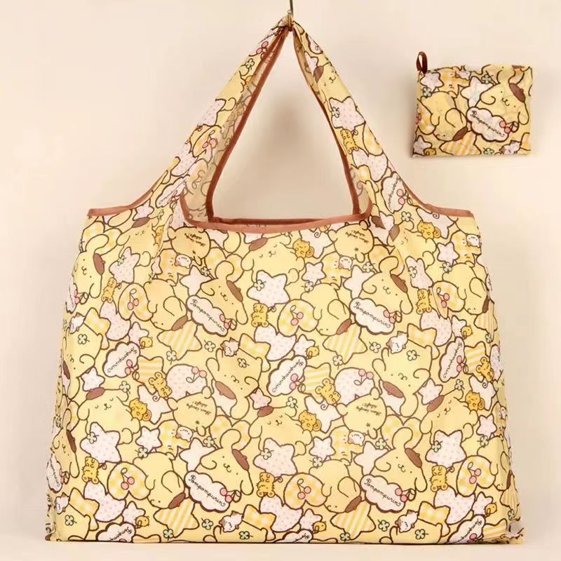 กระเป๋าถุงช้อปปิ้งพับได้กันน้ำ ขนาดใหญ่ เป็นมิตรกับสิ่งแวดล้อม พกพาสะดวก ทำจากผ้าอ็อกซ์ฟอร์ด - รูปที่ 6