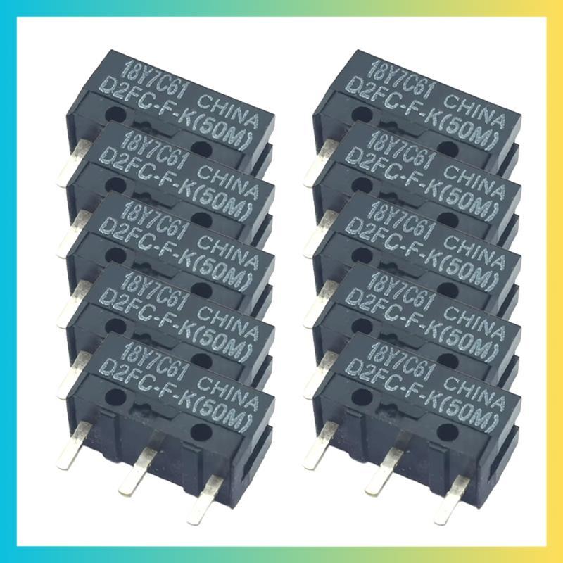 D2FC-F-K(50M), D2FC-F-7N D2F-F-3-7 ไมโครสวิตช์สําหรับเม้าส์ D2FC-F-K(50M)