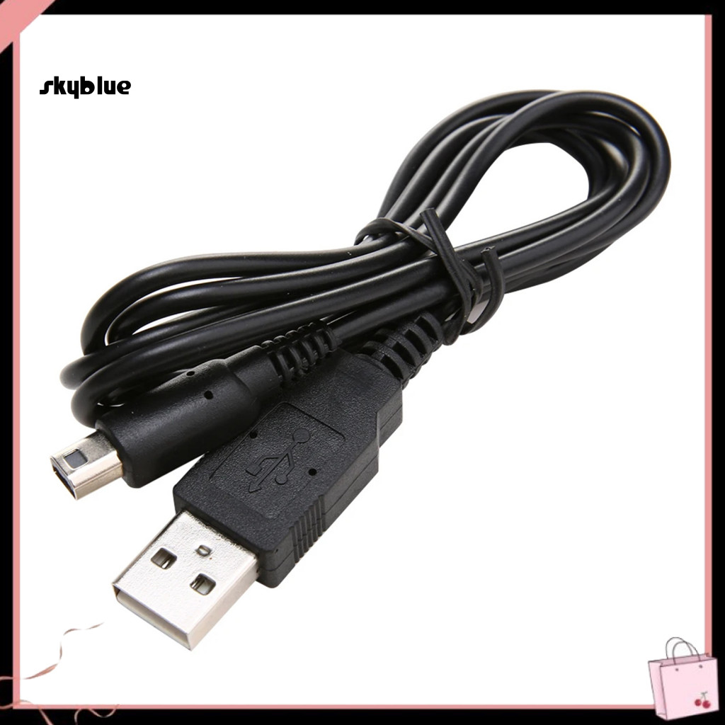 [Sy] สายชาร์จสําหรับ Dsi 3ds สายชาร์จ Usb คุณภาพสูงสําหรับ Nintendo Ds/3ds/2ds Xl/ll Fast CHARGING เ