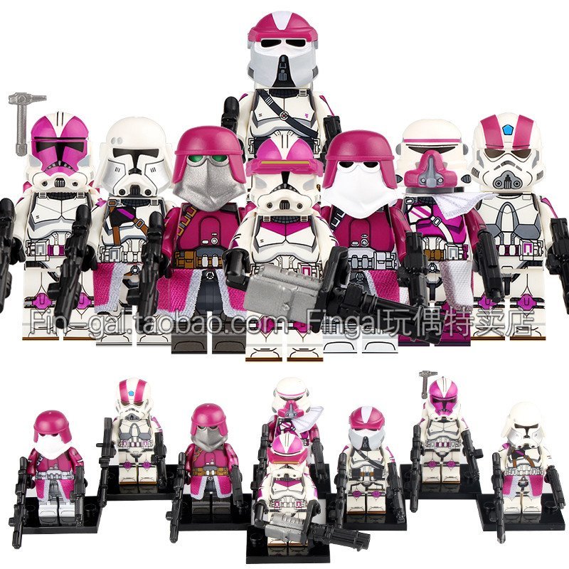 Star Wars 21st Nova Cavalry Airborne Clone Engineer WM6127 Building Block Minifigure ของเล่น