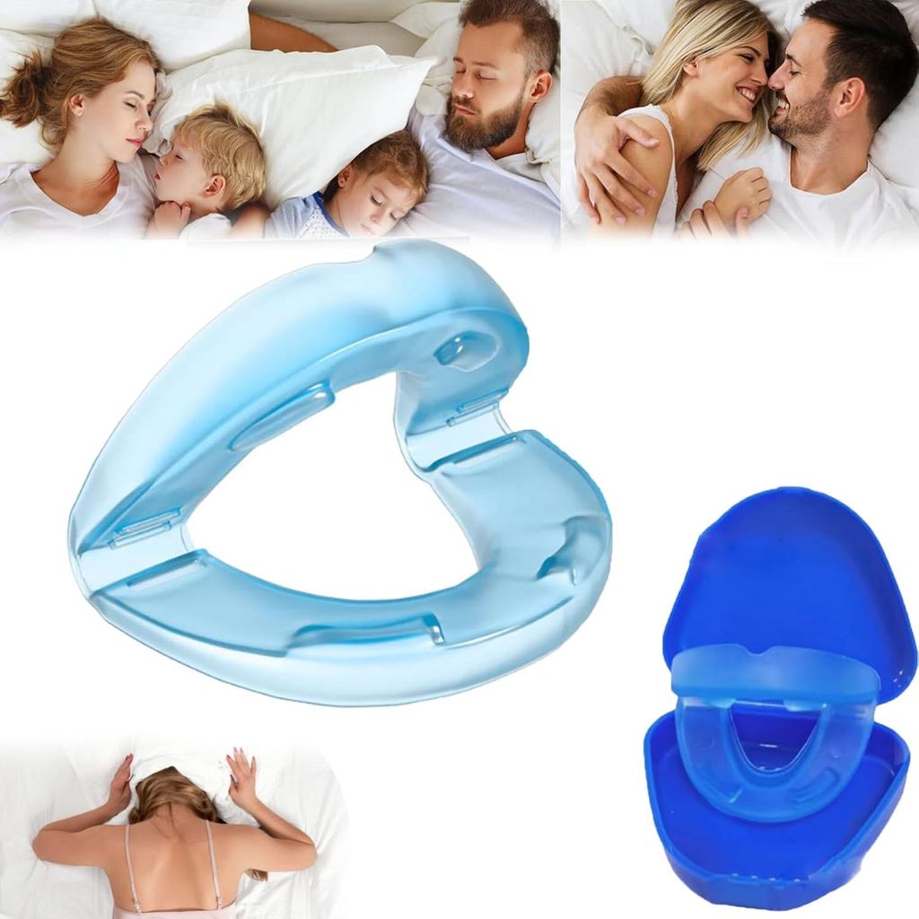 Honex Anti Snoring Mouthpiece, The Quiet Anti-Snoring Mouthpiece Universal Size, Comfortable Anti Sn