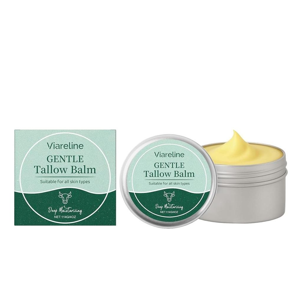 Tallow Moisturizing Cream, Formulated with Tallow to Help Provide Long-Lasting Hydration, Improve Sk