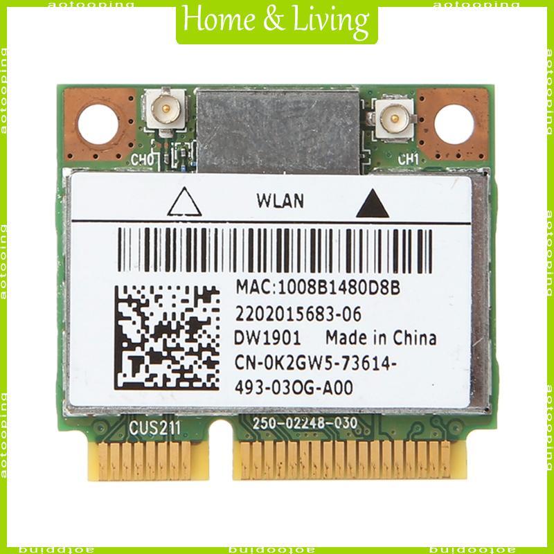 การ์ด AOTOO DW1901 AR5B22 2 4+5G การ์ดดูอัลแบนด์ 300M BT4 0