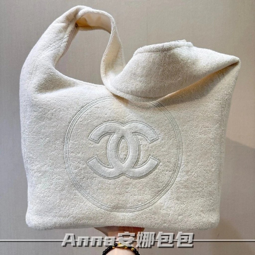 Chanel Chanel 25 กระเป๋าชายหาด coco Beach Chanel Beach Bag Chanel Tote Bag Chanel Gym Bag Original b