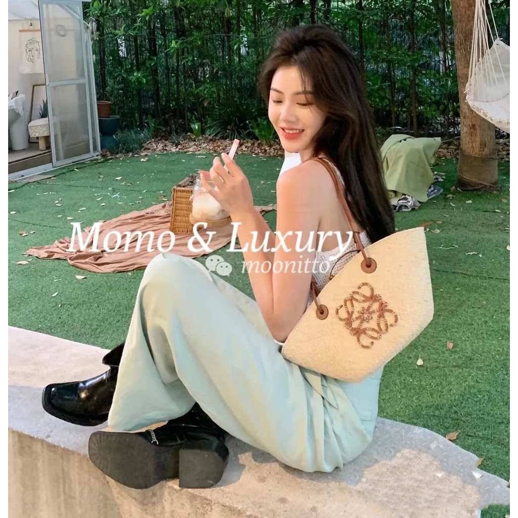 LOEWE LOEWE Straw Bag Shopping Bag tote Shoulder Bag Beach Bag