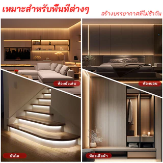 แถบไฟ LED ใต้น้ํา 220V IP68 กันน้ําสามารถทําให้ในน้ํามาพร้อมกับปลั๊กกาวและเล่น 3-20 เมตร