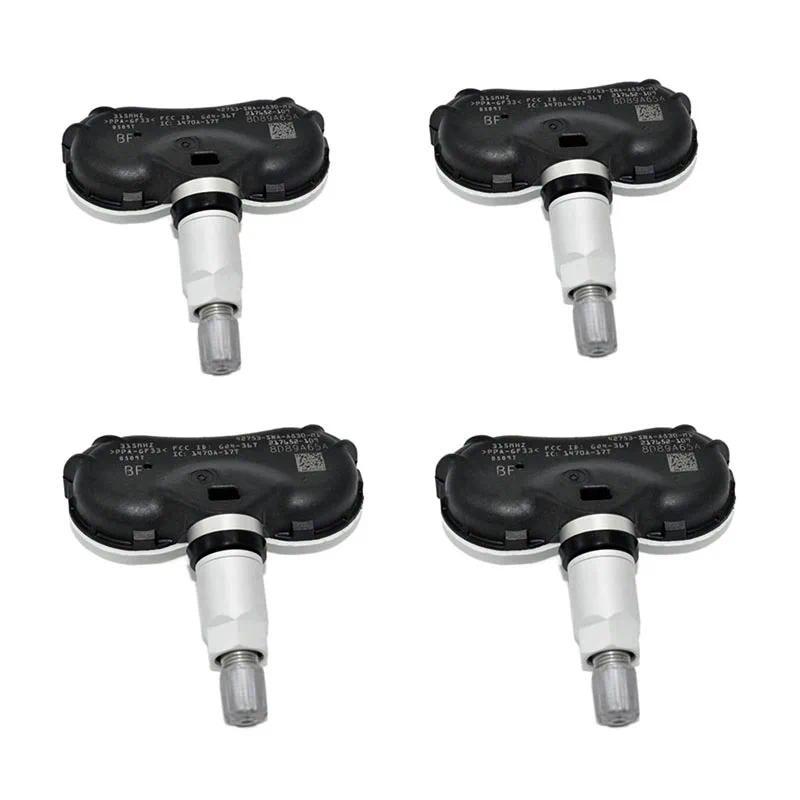 1/4 PCS 42753-TY2-A51 ความดันยางเซนเซอร์สําหรับ Acura RLX TL ZDX 42753-TK4-A01 42753TY2A51 TPMS 315M