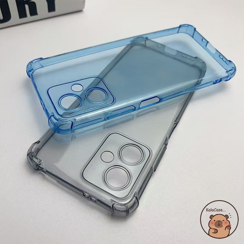 MEIZU สําหรับ เมอิซึ 21 20 18 มือโปร เมอิซึ21/20 เมอิซึ18เคสโทรศัพท์4สี่มุมถุงลมนิรภัยป้องกันการตกกันกระแทกใสสีฟ้าสีดําง่ายปลอกอ่อนกรณีปก