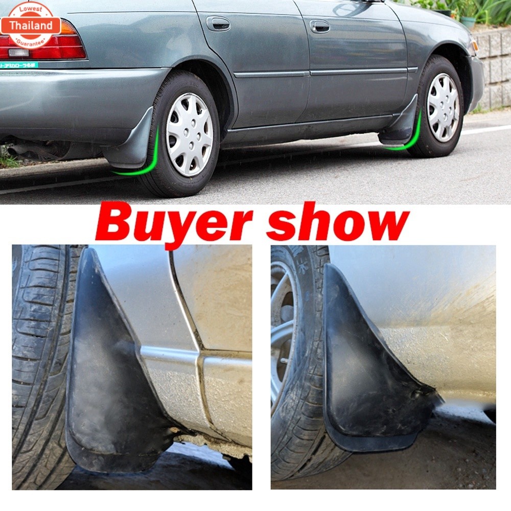 BMWA ังโคลนกันสาดสําหรั Toyota Corolla Sedan 1993-1998 E100 AE100 AE102 AE101