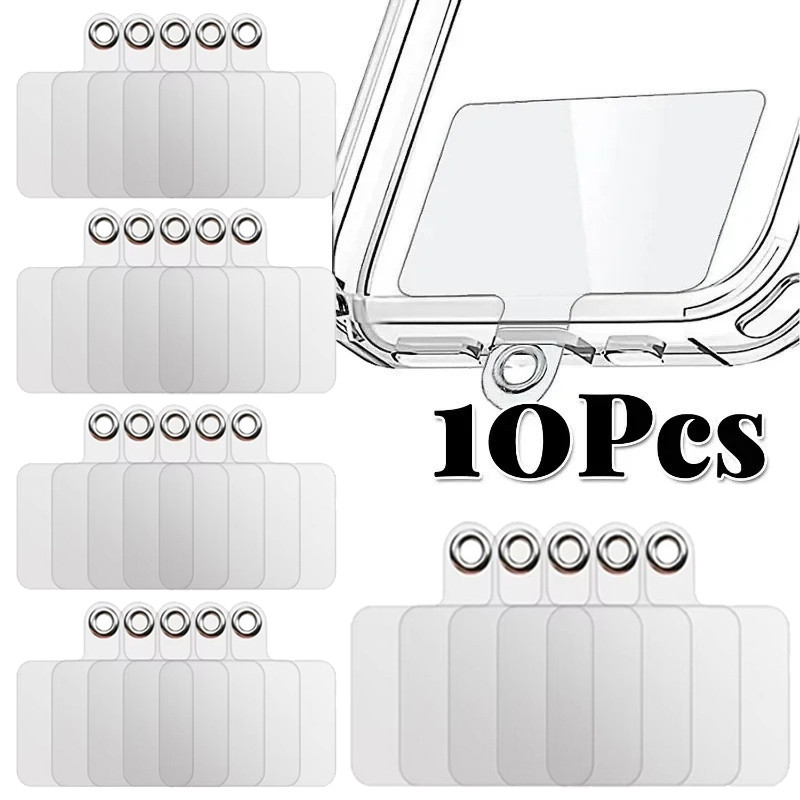 3-10pcs Universal Phone Lanyard Patch ปะเก็น-โทรศัพท์มือถือ Anti-lost Tether Tab - โทรศัพท์มือถือ Lanyard Safety Connecter
