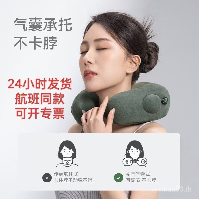 จุดซ้าย zdeer นวดกระดูกสันหลังส่วนคอพอง ZD-JZ0101 ชาร์จอายุการใช้งานแบตเตอรี่ยาวนานแบบพกพา 3D หัวนวด