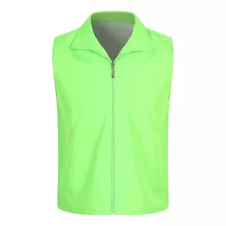 เสื้อแจ็คเก็ตแขนกุดมีซิป สำหรับสวมใส่ลำลอง