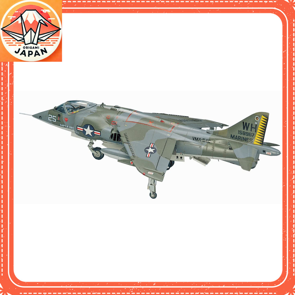 Hasegawa 1/72 US Marine Corps AV-8A Harrier Plastic Model B10【Direct from Japan】