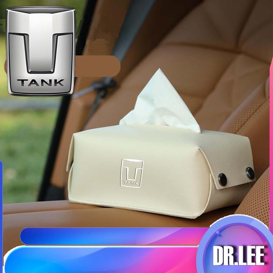 [READY]TANK 300 Car Leather Surface Fixed Tissue Box Body Kit GWM TANK300 Car Decoration Auto Parts 