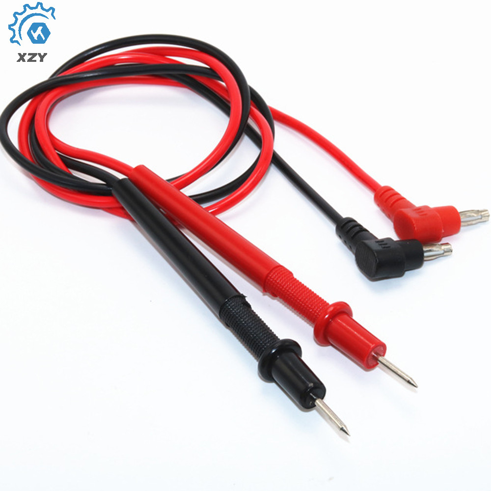Universal 1 คู่ 70 ซม. Probe มัลติมิเตอร์ทดสอบตะกั่ว 1000V 10A สายไฟปากกาสําหรับดิจิตอลเมตรเข็มเคล็ดลับเมตรเข็มทดสอบตะกั่ว