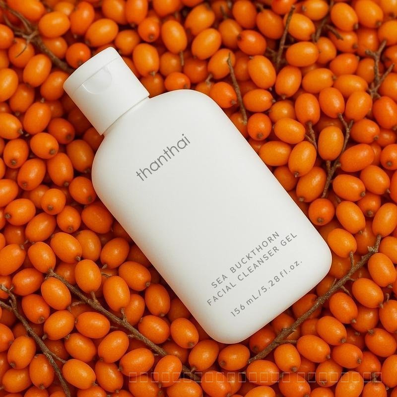 ผลิตภัณฑ์ทำความสะอาดผิว  Sea Buckthorn facial cleanser gel (thanthai)