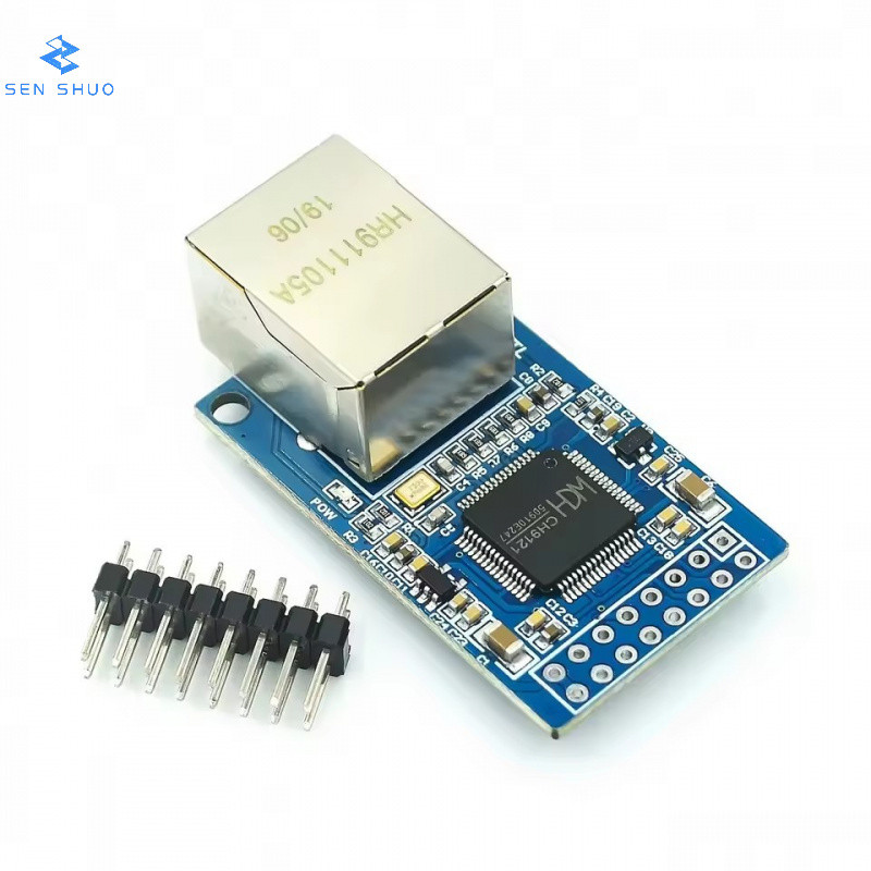 CH9121 Serial Port to Ethernet Network Module Serial Port Server/Microcontroller STM32 Networking