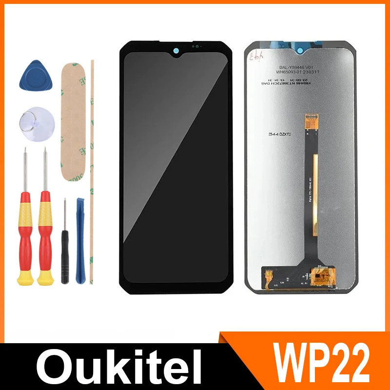 สําหรับ OUKITEL WP26 WP22 P1 WP200 Pro WP210 WP300 WP56 C61 C61 Pro / จอแสดงผล LCD + หน้าจอสัมผัส