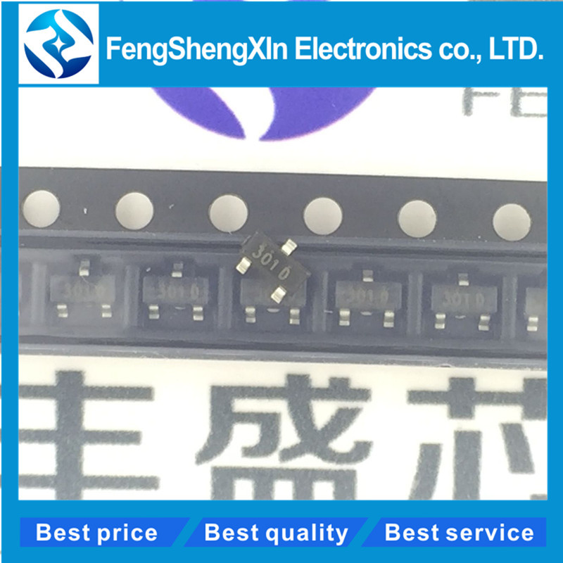 100 ชิ้น/ล็อตใหม่ FDV301N FDV301N-NL 301D Digital FET, N-Channel SOT23